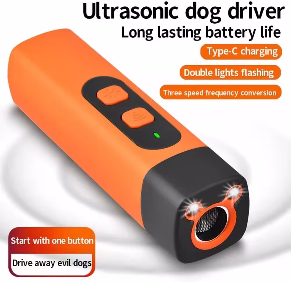 dispositivo a ultrasuoni anti-abbaio per cani