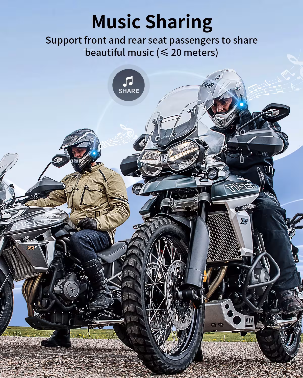 motorcycle Bluetooth helmet headset