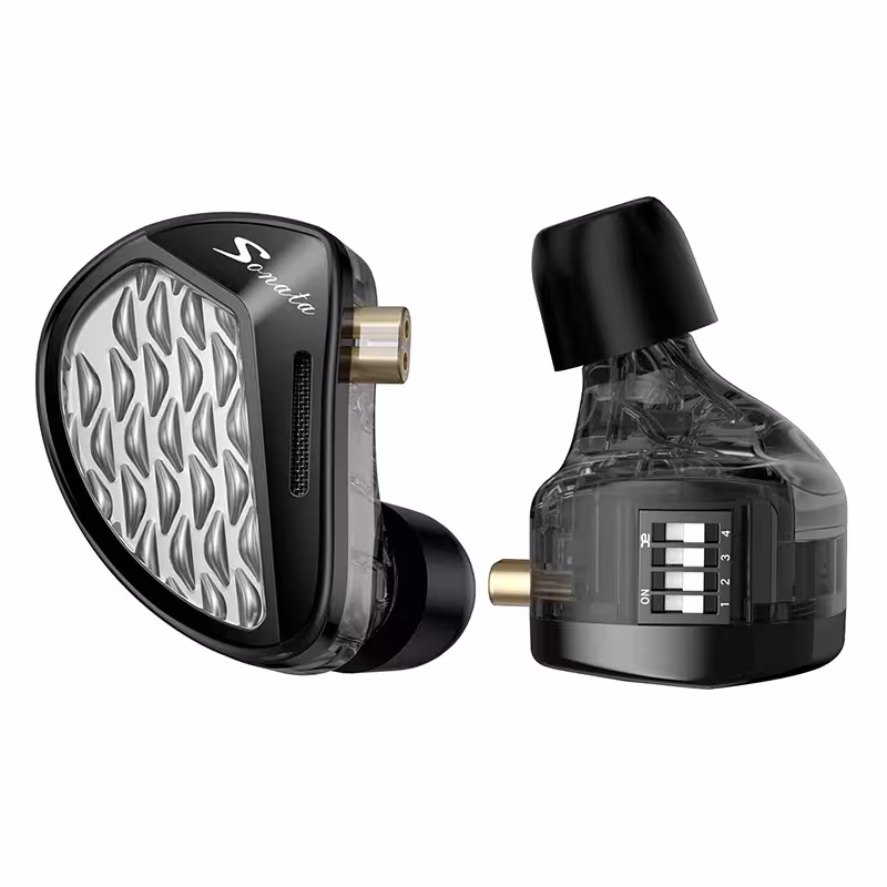 KZ Sonata 28BA Units Upgraded HIFI žaidimų ausinės su balansuotomis judančiomis ritėmis
