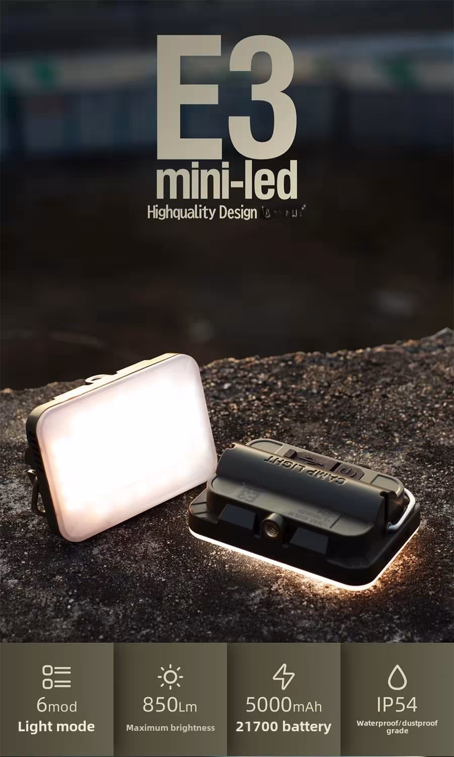 LED fishing lantern