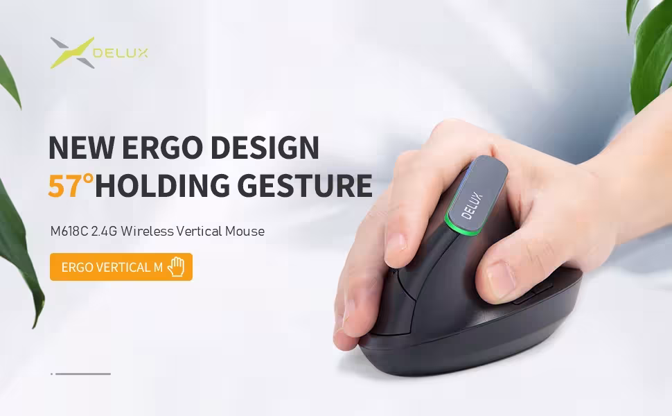 souris verticale ergonomique