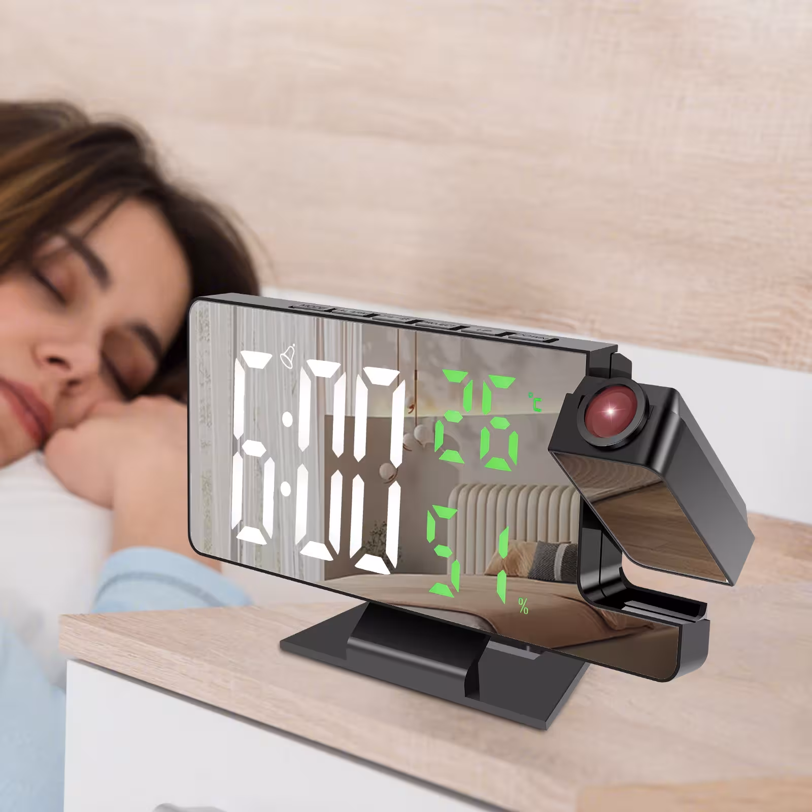 alarme de conception avec projection