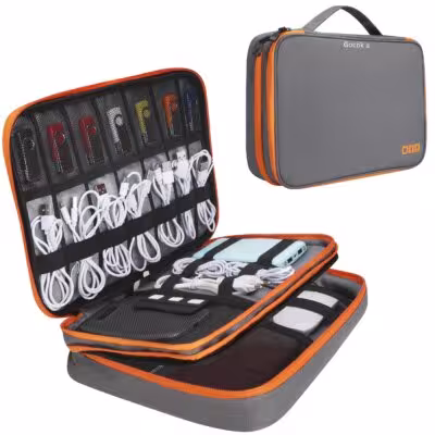 Borsa organizer per elettronica per dispositivi portatili 320x230x45mm