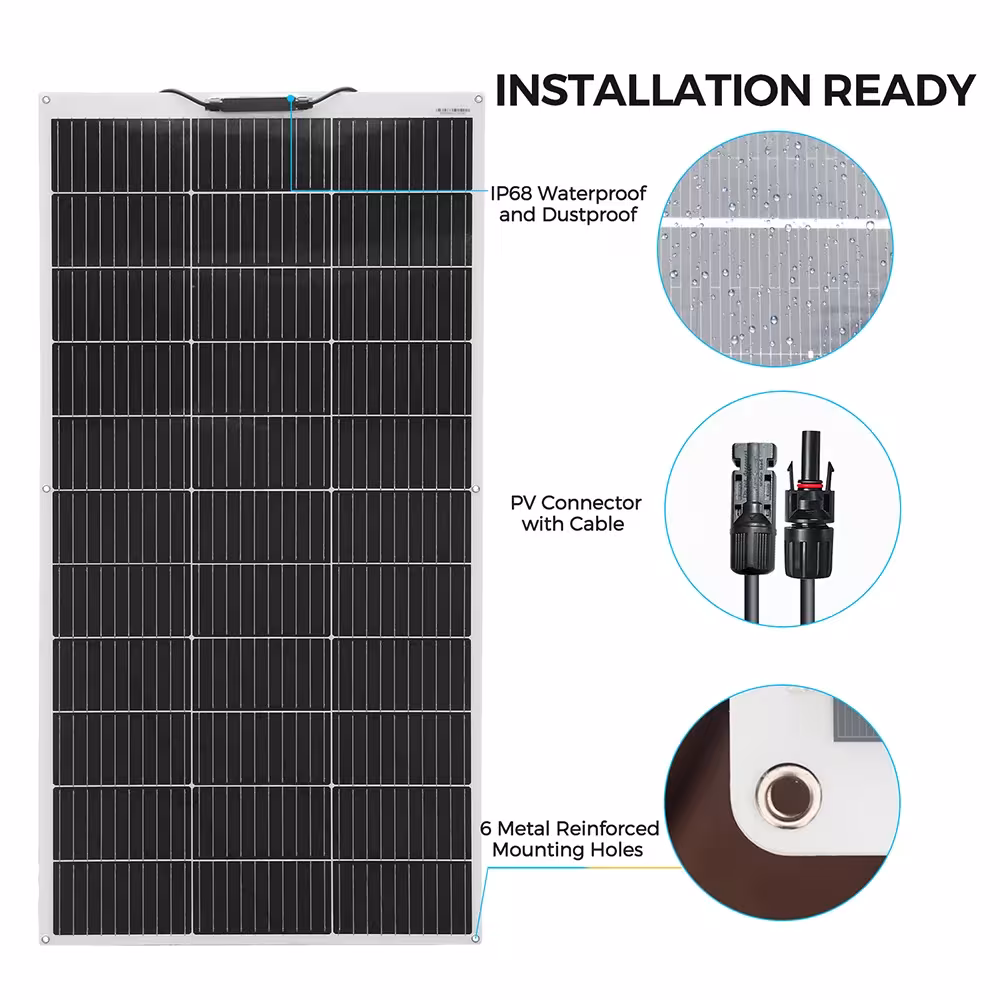 flexibles solarmodul