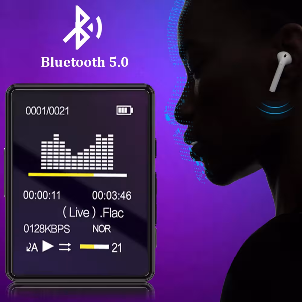 Lecteur MP3 portable Bluetooth