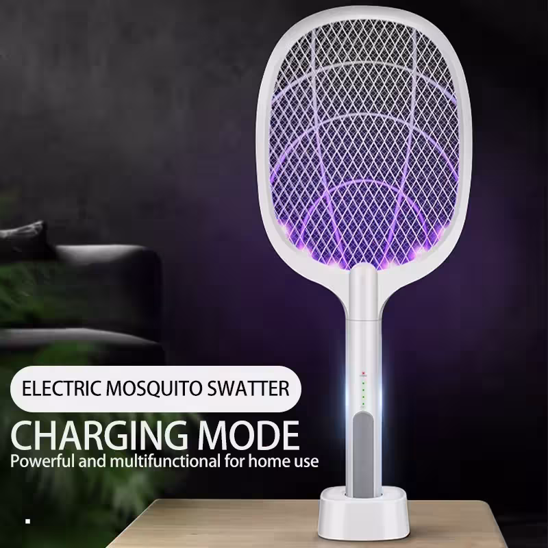 Lámpara USB recargable para matar mosquitos, eléctrica, plegable