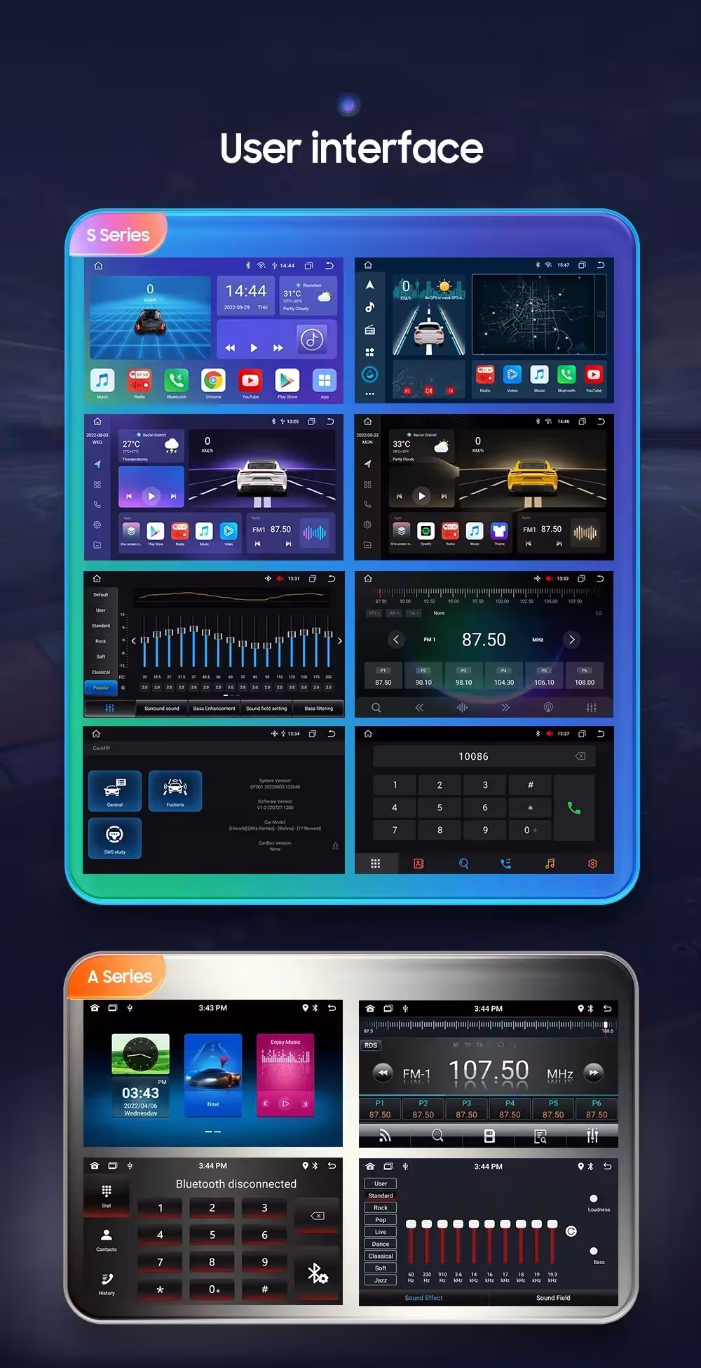 Android Autoradio für Ford