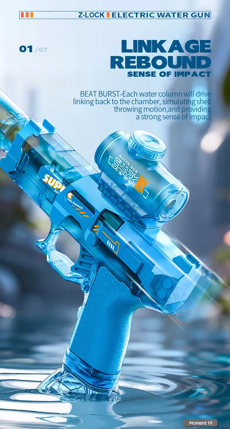 pistolet à eau électrique
