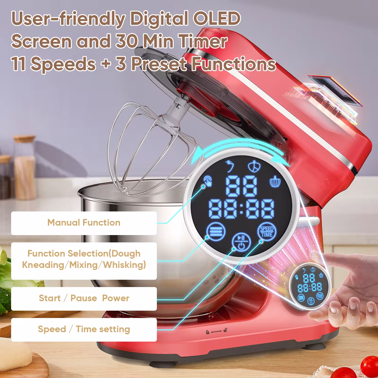 kitchen mixer 1200W