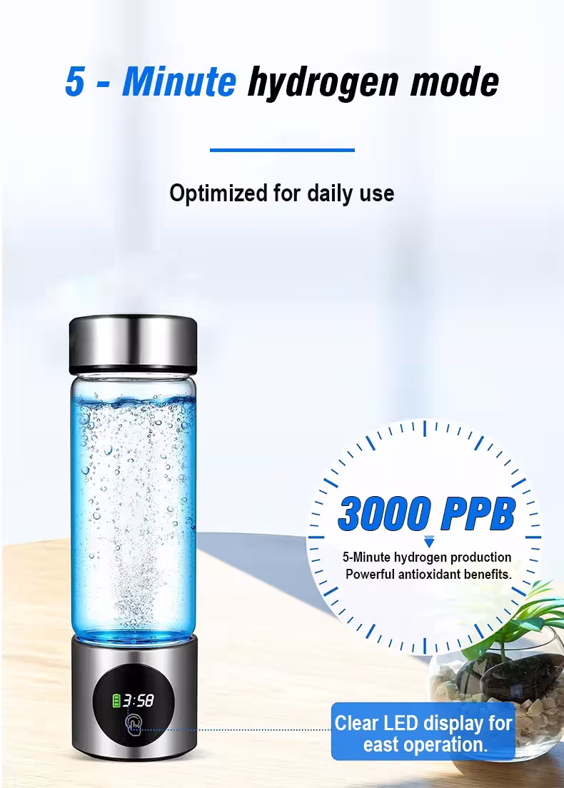 generador de agua con hidrógeno