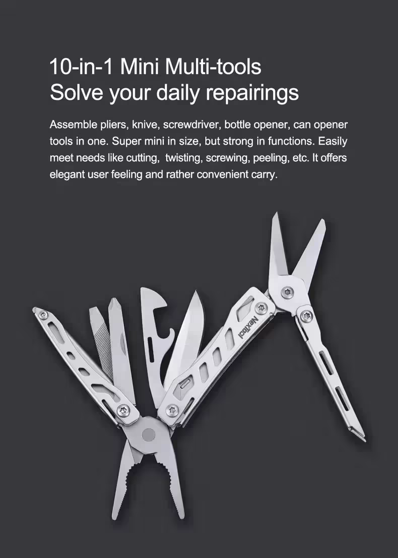 NexTool 10 in 1 mini multi-tool
