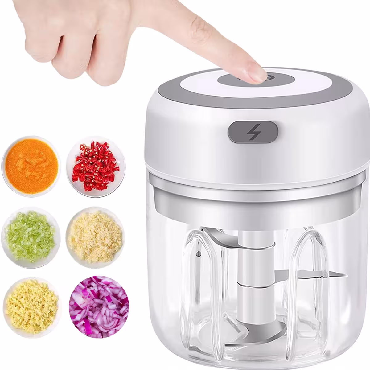 electric garlic press