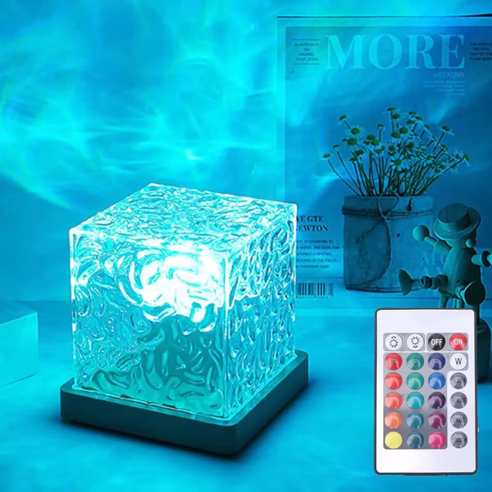 Ocean Wave Projection Light 16 Colors with Remote Control