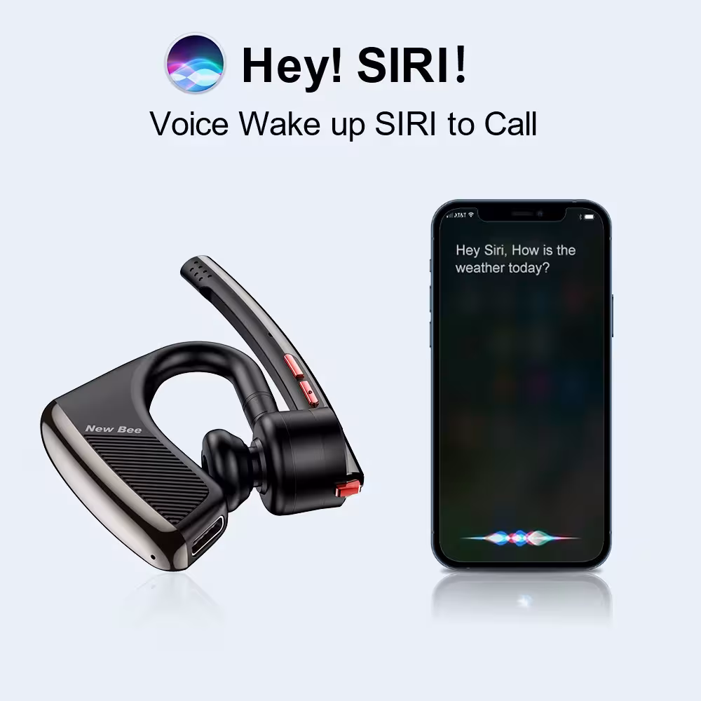 auriculares Bluetooth inalámbricos con supresión de ruido