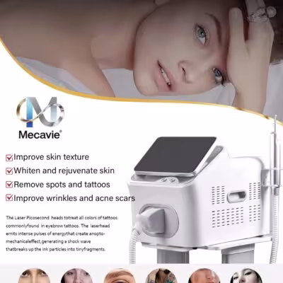 2026 professionnel 5000W Nd Yag Picoseconde laser tatouage enlever appareil 1064 532 1320