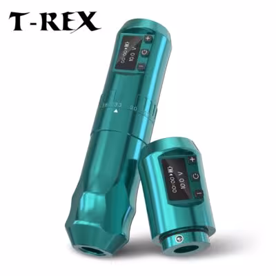 T- Rex máquina de tatuaje inalámbrico impacto ajustable 1800mAh motor de núcleo