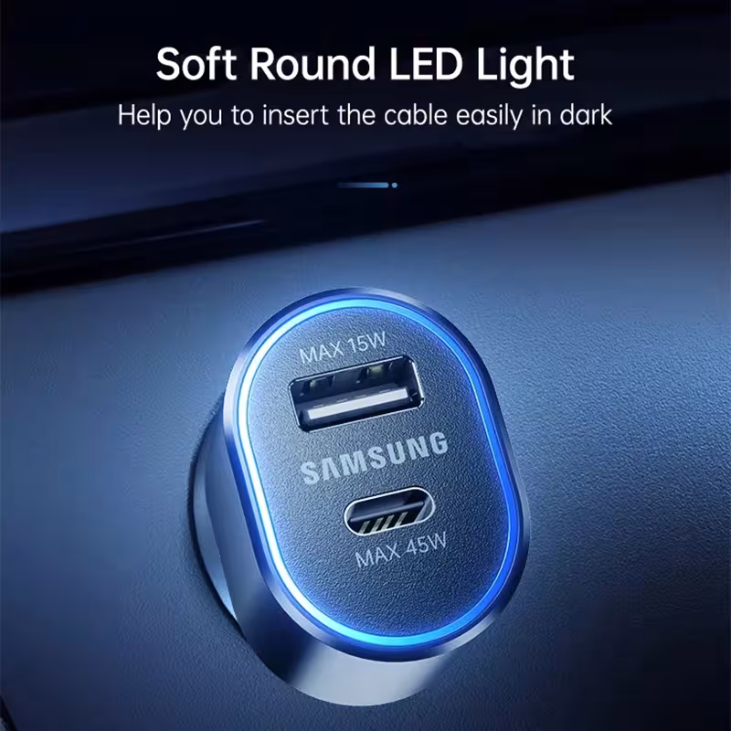 Caricabatterie per auto Samsung 45W