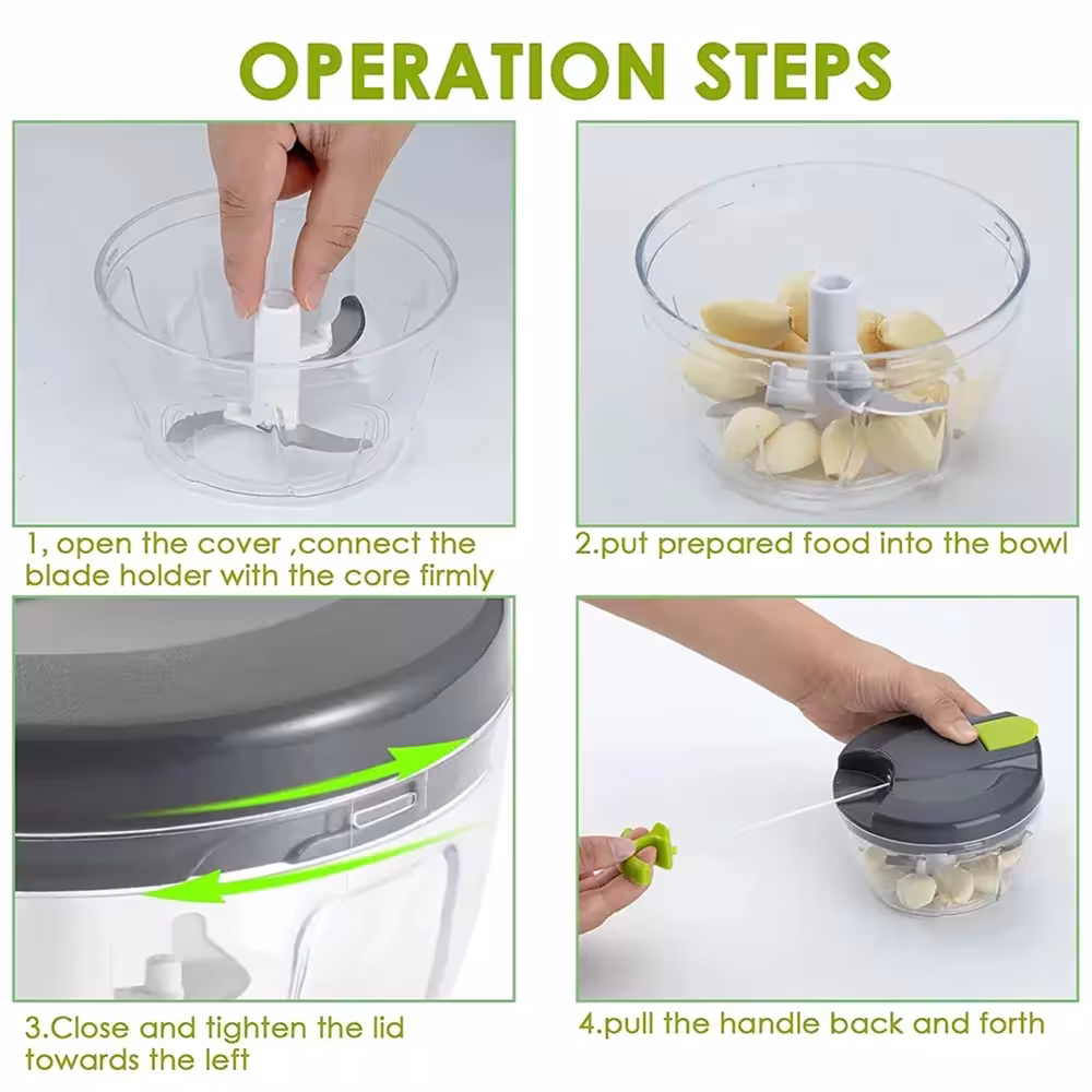 manual garlic mincer