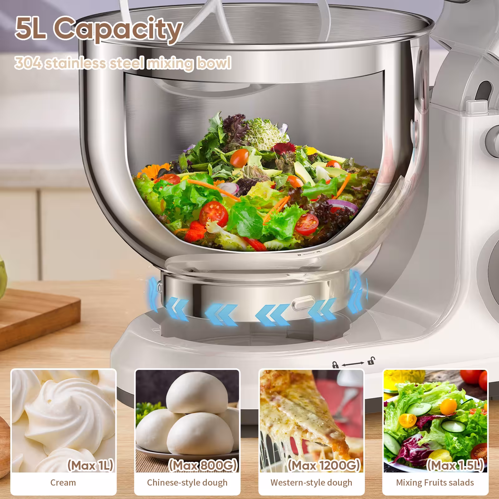 kitchen mixer 1200W