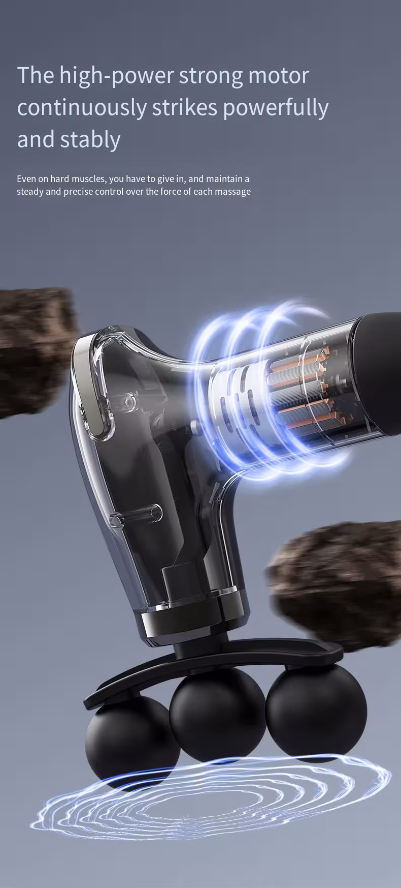 pistola massaggiante elettrica