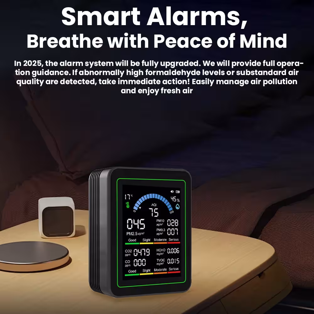 CO₂ air quality monitor