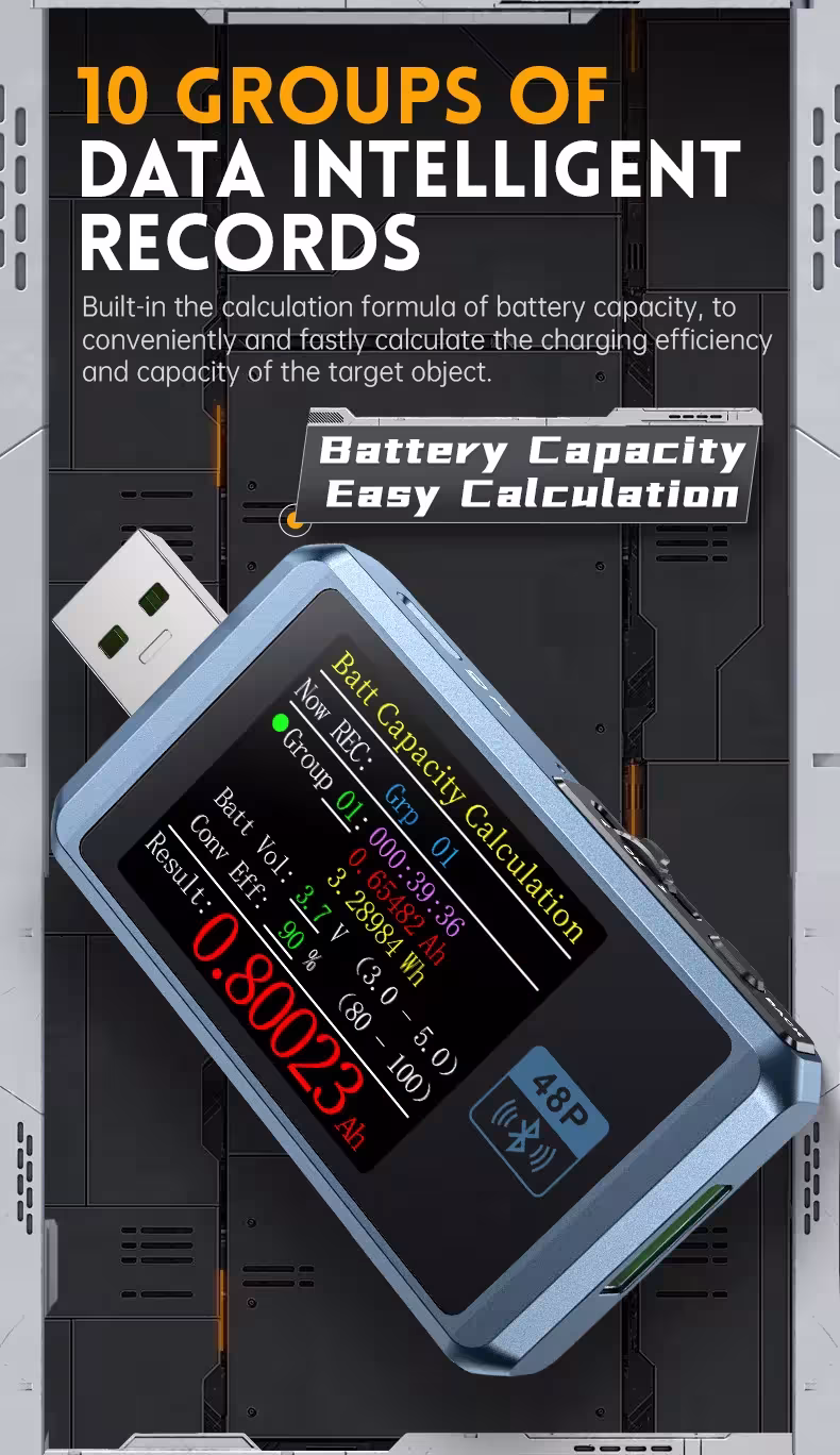 USB battery tester