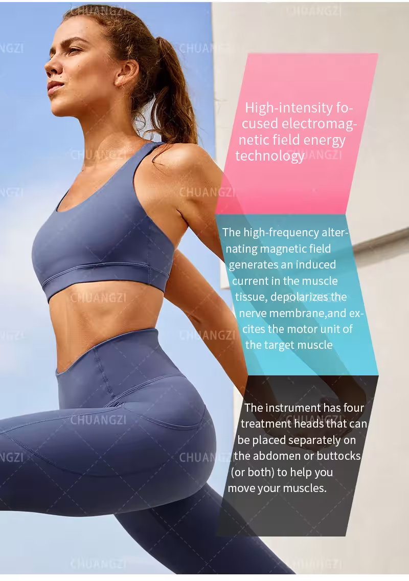 EMS body sculpting device