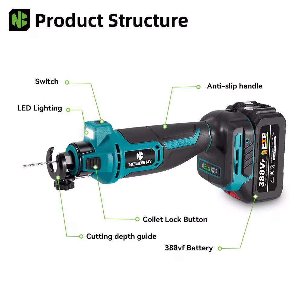 cordless drywall cut-out tool