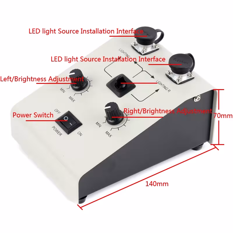 iluminador LED para microscopio