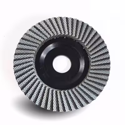 Disco diamantato per lucidatura e levigatura da 115 mm per smerigliatrice angolare, 4 grane da 60 a 400