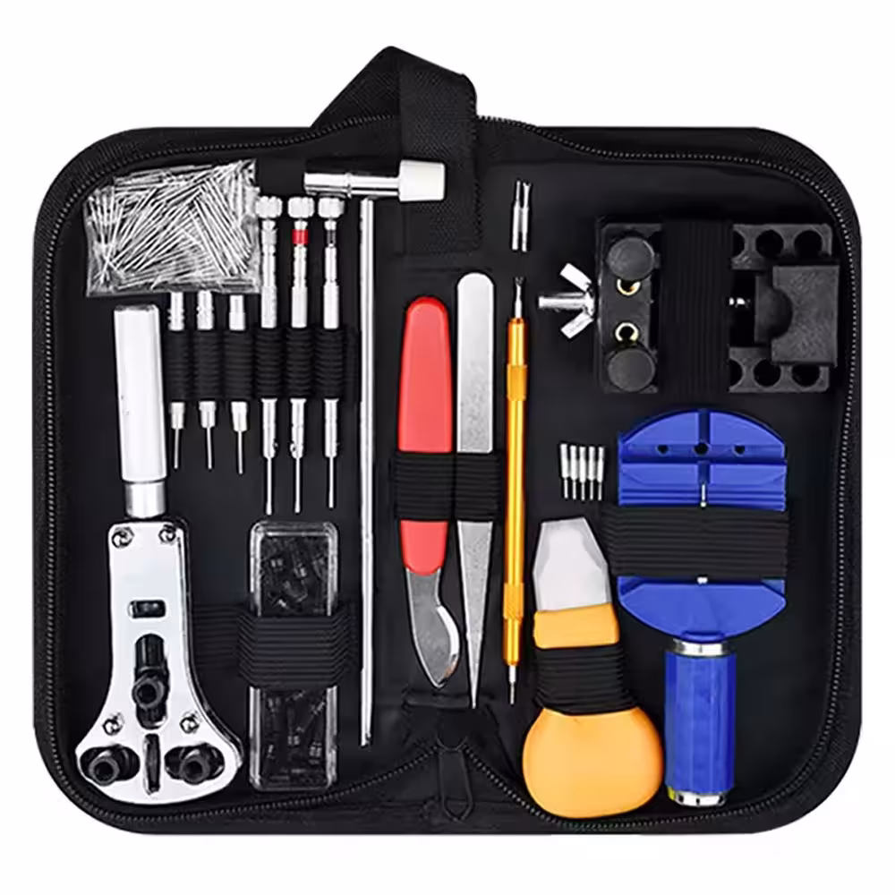147-piece watch repair tool kit