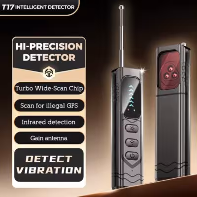 Smart camera and wiretap detector