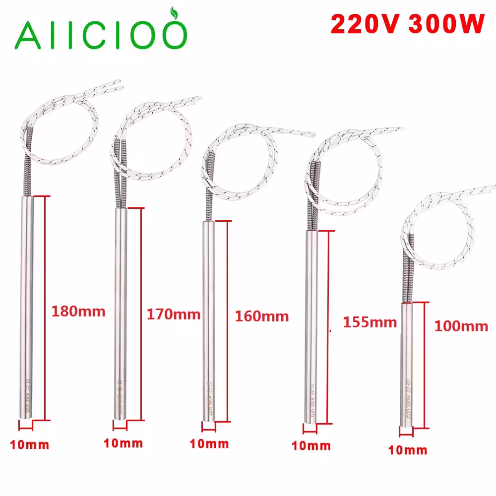 220V elektrinis granulių žiebtuvas 300W šildytuvas medžio krosnelei 100-180mm