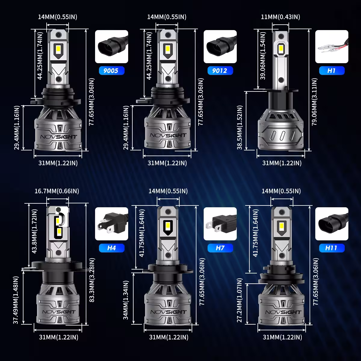 Luces de coche LED