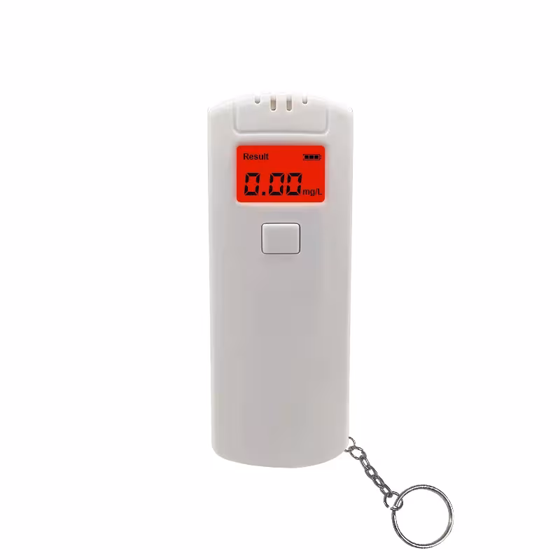 Test de alcohol portátil AT-64S con mini pantalla LCD: un analizador personal compacto para regalos y seguridad