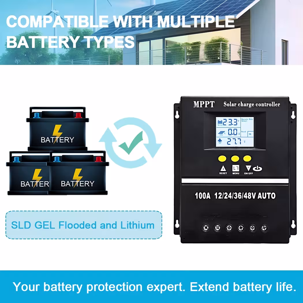 saulės energijos valdiklis MPPT
