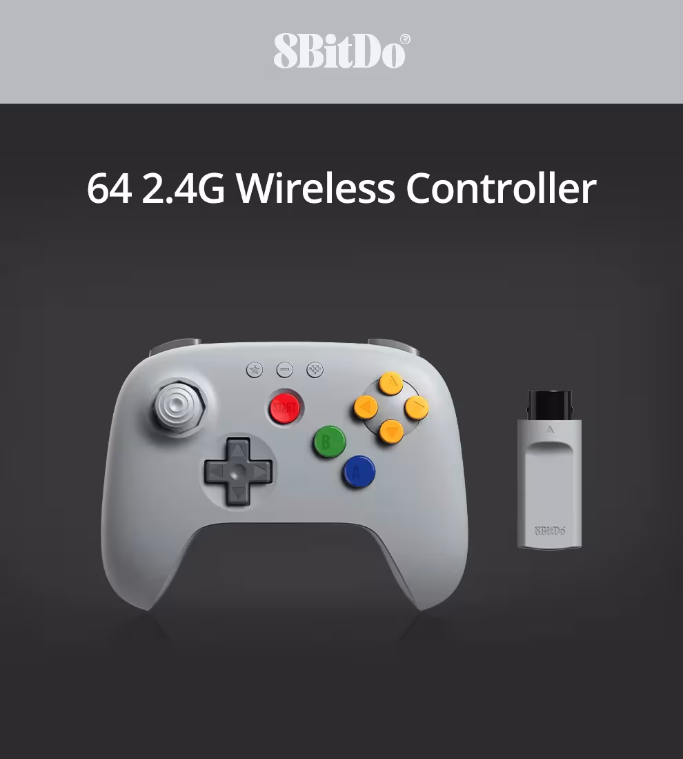 Controller wireless 8BitDo N64