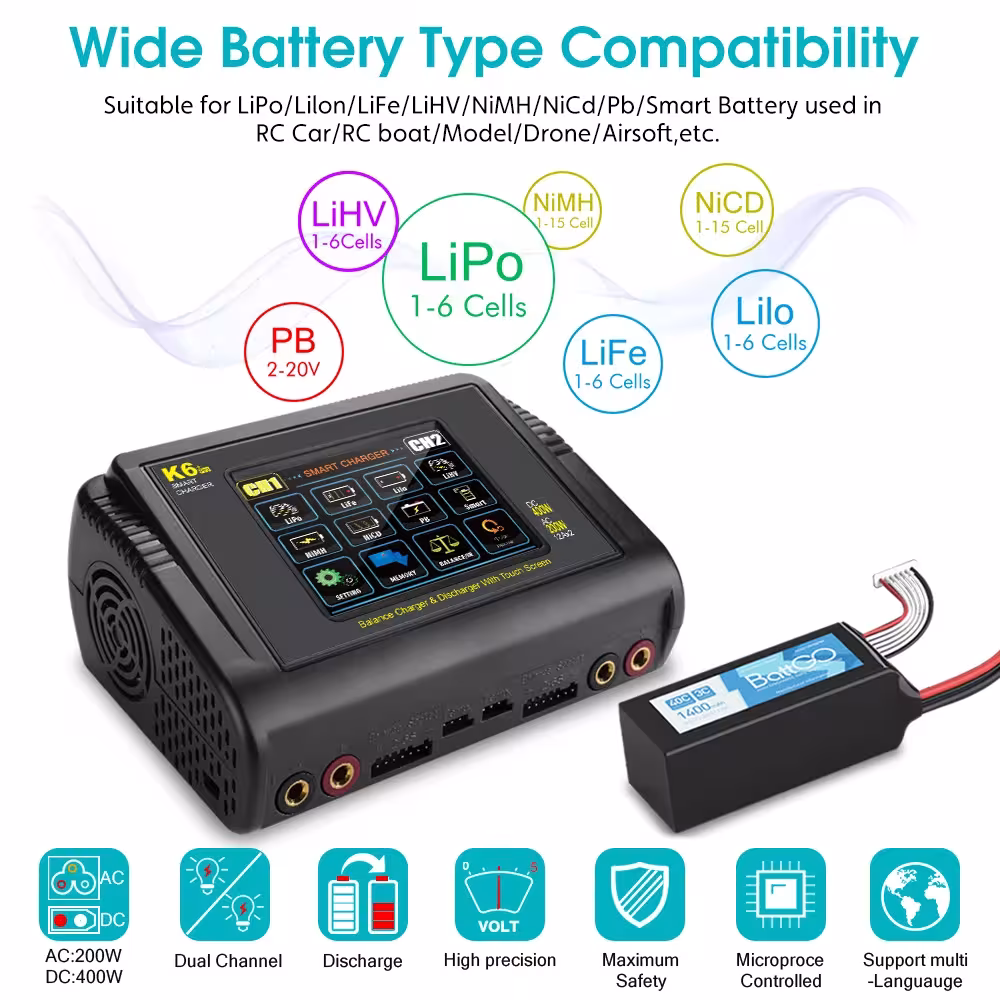 Chargeur de batterie RC