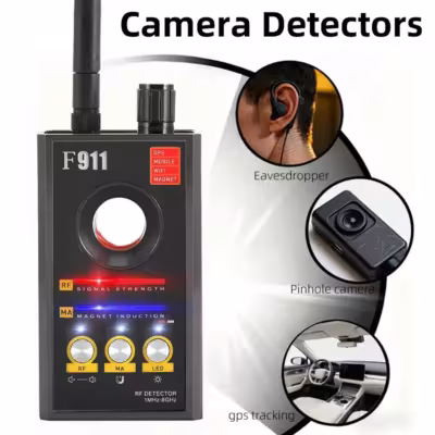 F911 Versteckter Kameradetektor GPS-Secutoren und Fehlerradikale 1-8000 MHz