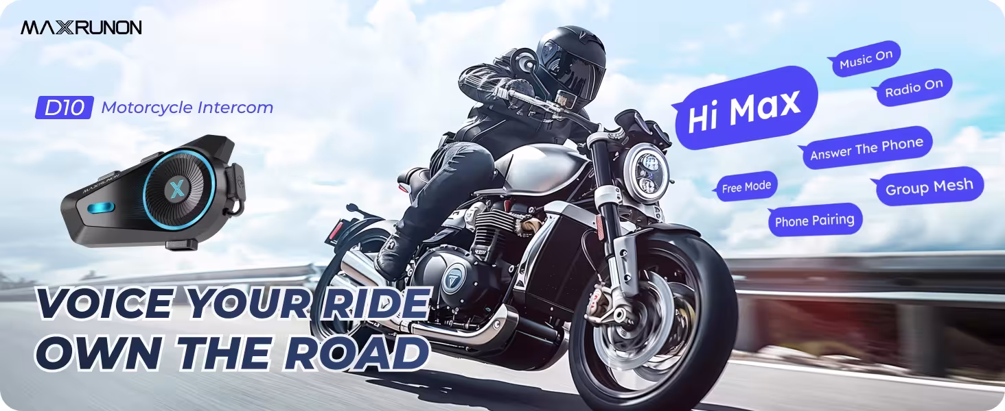 motorcycle Bluetooth intercom