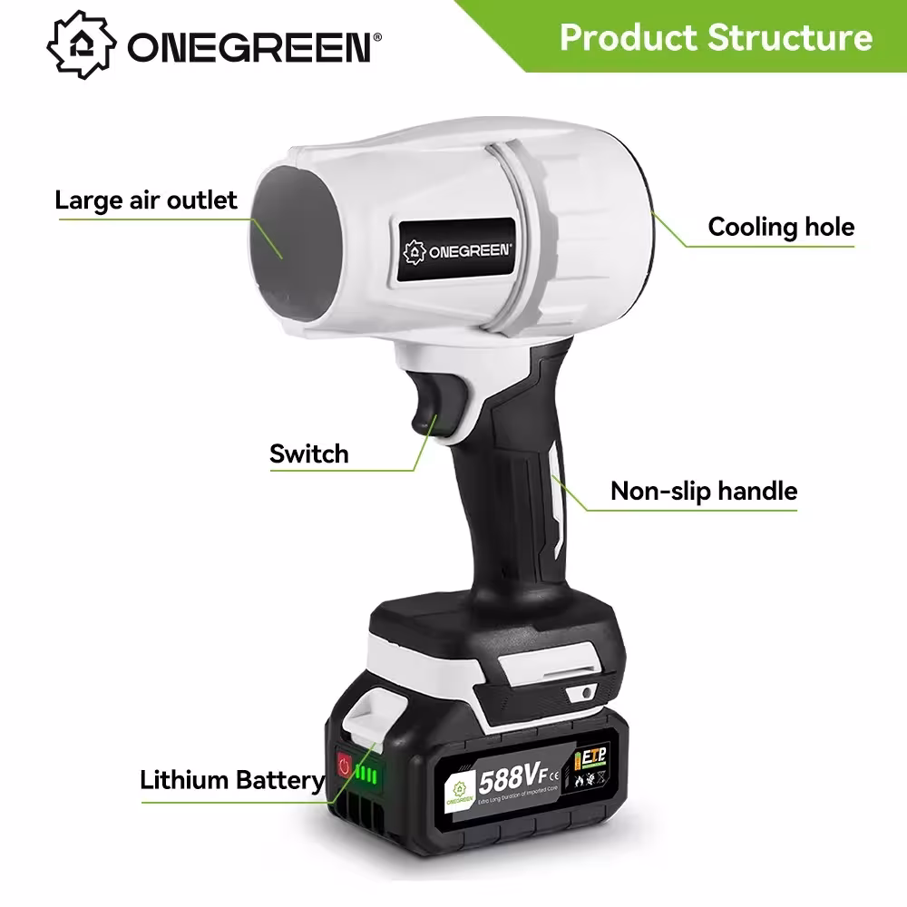 turboventilateur électrique 18V