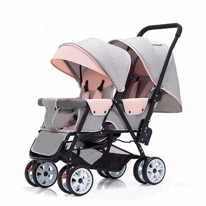 chariot double bébé