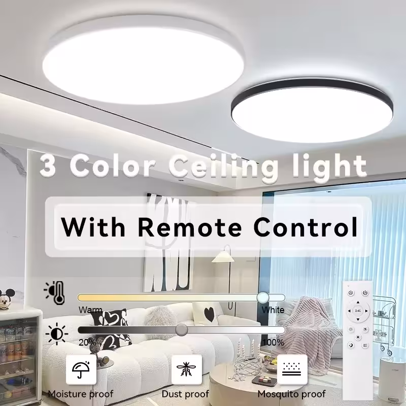 Apparecchio a soffitto Smart LED con telecomando