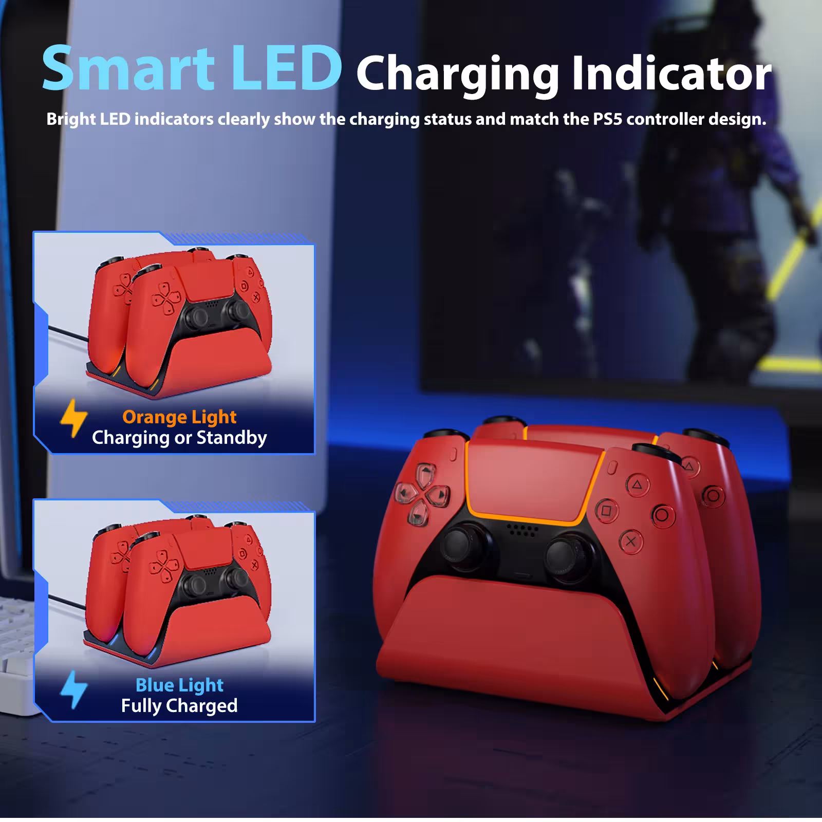 Carga de mando de PS5