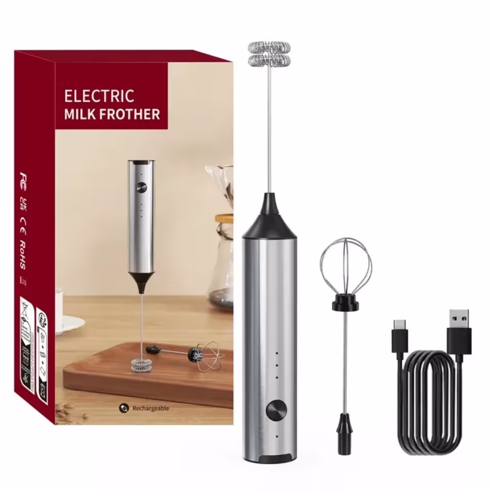 Marteau en mousse de lait électrique sans fil avec batterie