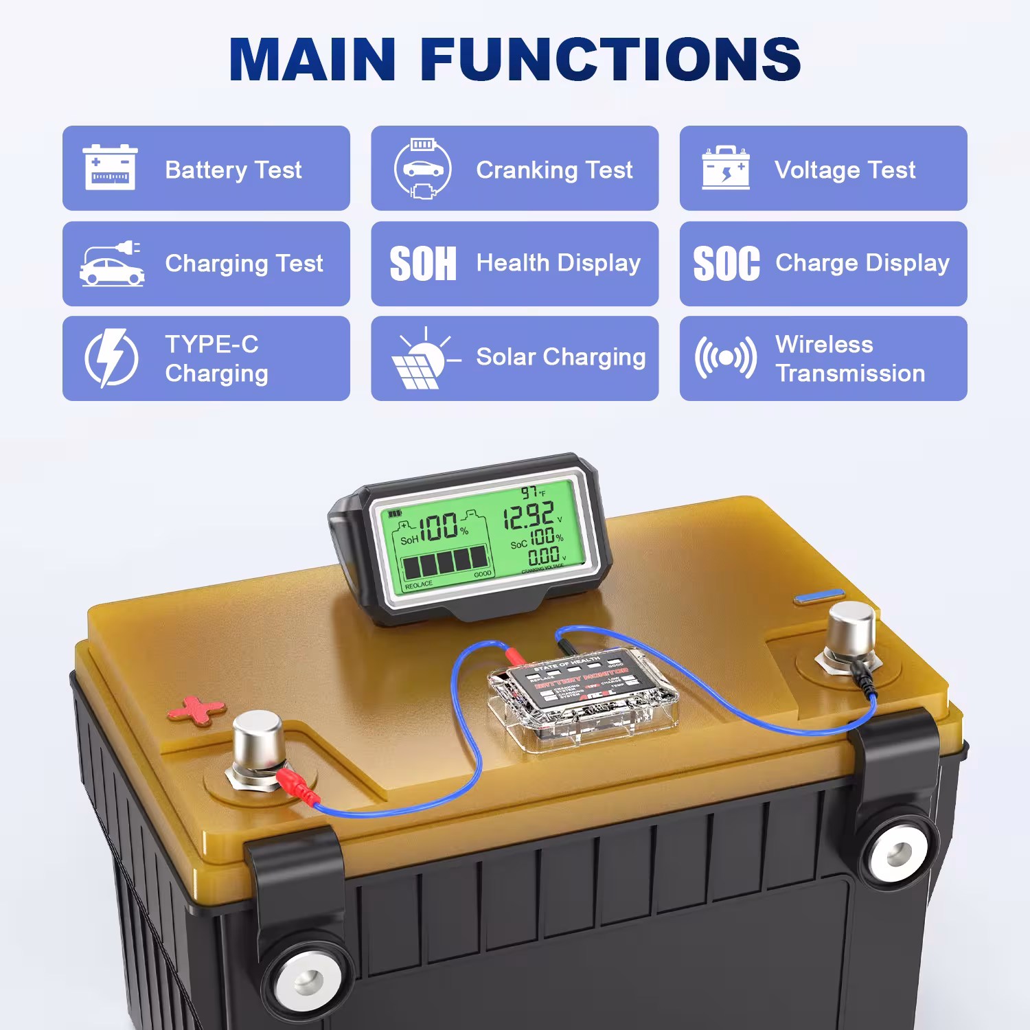 prova della batteria