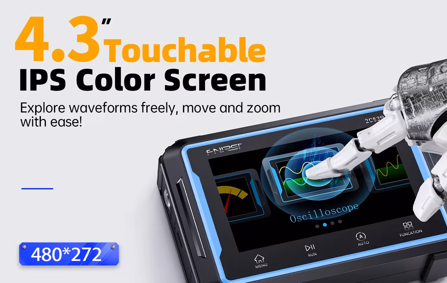 portable oscilloscope multimeter