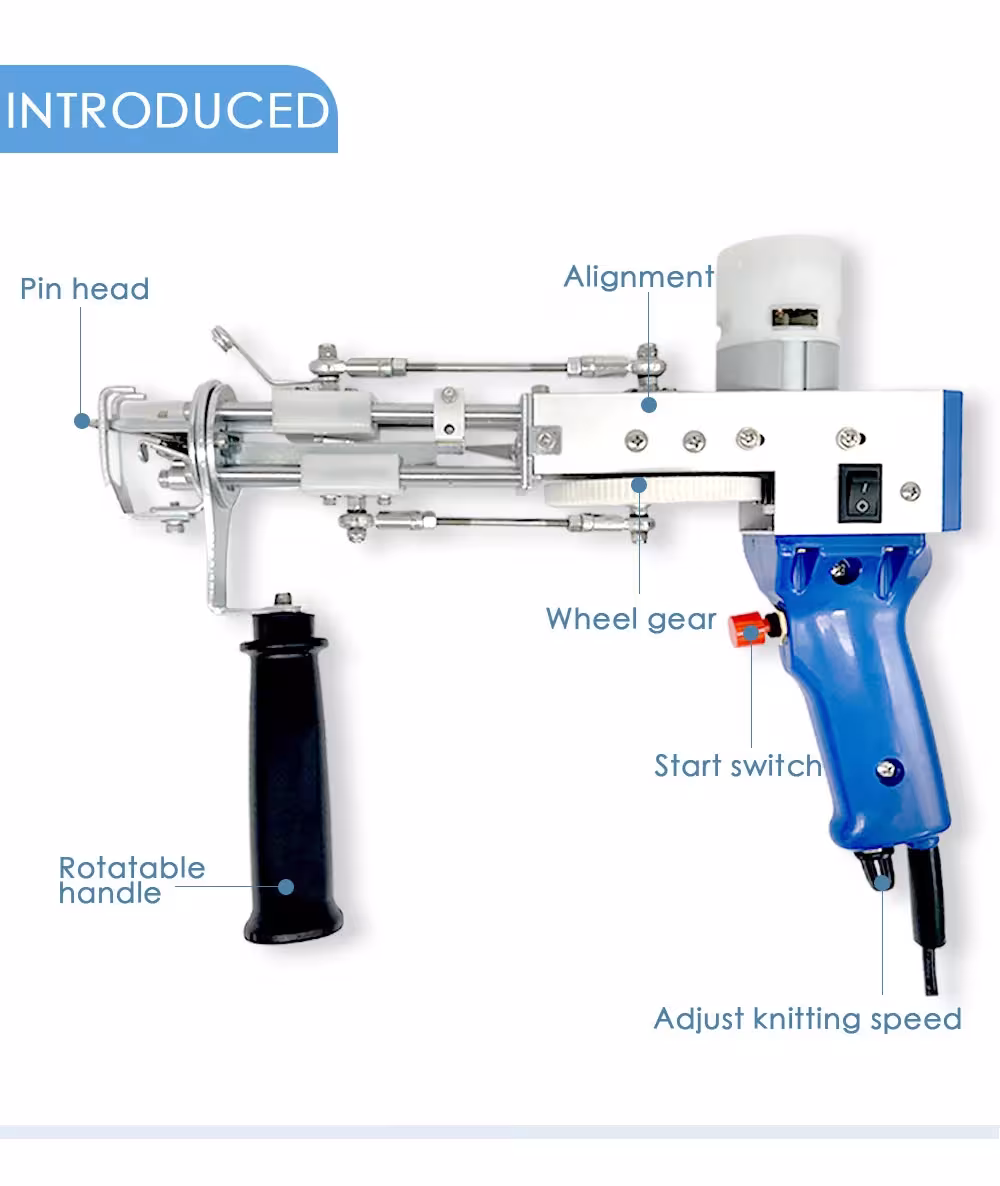 pistolet à tufter électrique