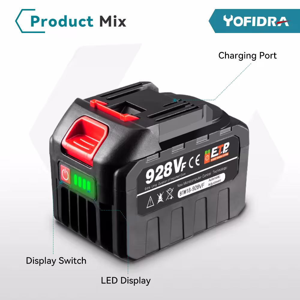 Batterie au lithium 20V