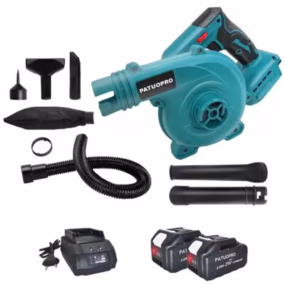 350W Brushless Cordless Electric Air Blower kompiuterio dulkių šalinimui su Makita 18V baterija